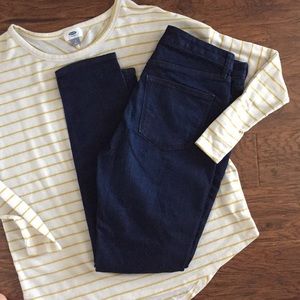 GAP high Rise Skinny 1969 dark wash jeans sz 29